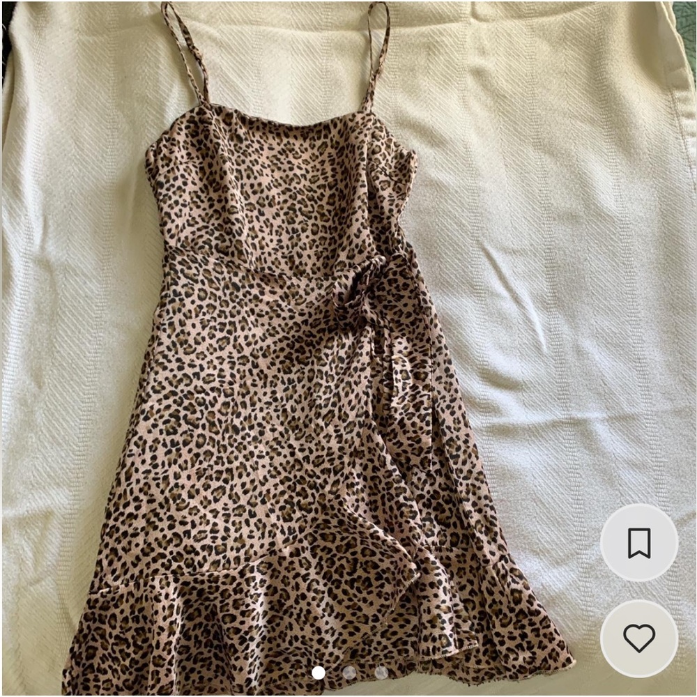 Oh Polly leopard dress